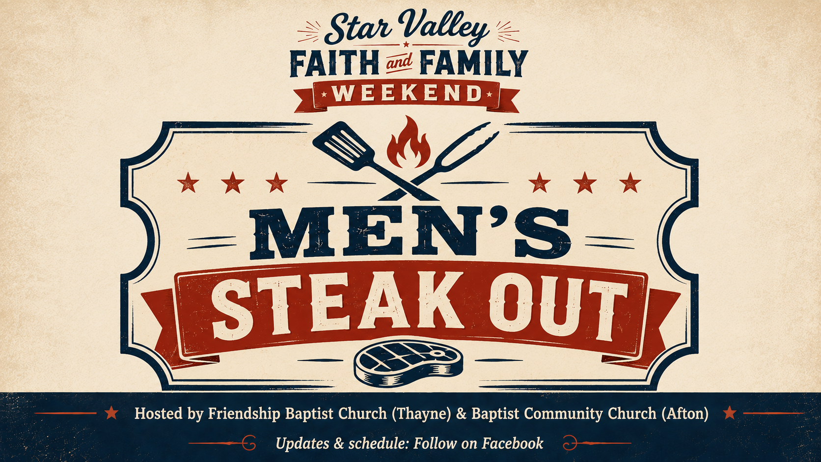 Men’s Steak Out